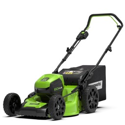 Газонокосилка аккумуляторная Greenworks GD60LM46HP, 60В, 46 см, бесщеточная