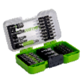 Набор бит, торцевых головок и адаптеров Greenworks HEX 1/4  в кейсе, 70 предметов (2944407)