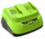 Ультрабыстрое двойное зарядное устройство Greenworks G24X2C8, 24V, 8A (2958807)