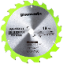 Диск пильный Greenworks 165x1.6x20 мм, 18T, по дереву (2955807)