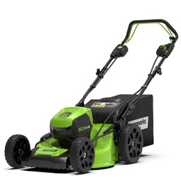 Газонокосилка самоходная, аккумуляторная Greenworks GD60LM46SP, 60В, 46 см, бесщеточная