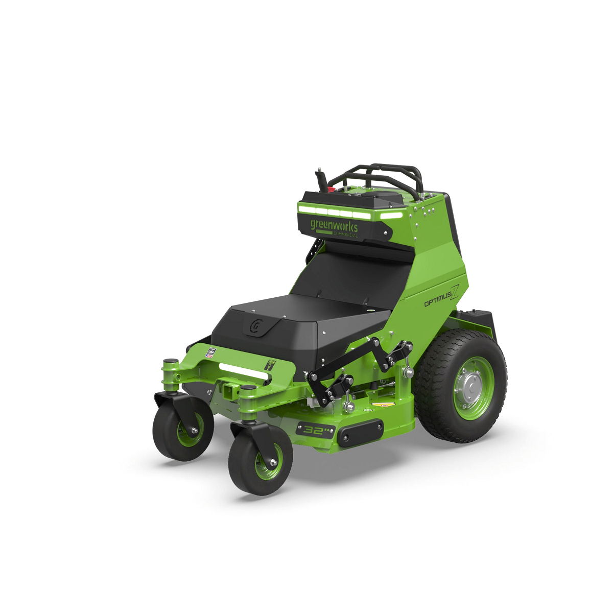 Райдер садовый аккумуляторный с нулевым радиусом разворота Greenworks ZTCS92, 82V, 92 см, с АКБ 8 кВтч