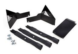 Комплект заглушек для мульчирования + комплект ножей для мульчирования (3 шт.) для райдера Greenworks 152 см, (7500807)