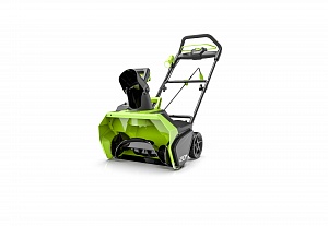 Снегоуборщик аккумуляторный Greenworks GD40ST, 40В, 51 см, бесщеточный