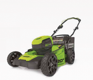 Газонокосилка аккумуляторная Greenworks GD60LM51HP, 60В, 51 см, бесщеточная