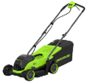 Газонокосилка аккумуляторная Greenworks GD24LM331,  24V, 33 см, бесщеточная, без АКБ и ЗУ (2520607)