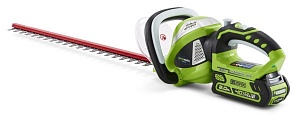 Кусторез аккумуляторный Greenworks G40HT61, 40В, 60 см