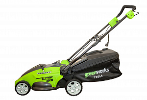 Газонокосилка электрическая Greenworks GLM1240, 1200W, 40 см